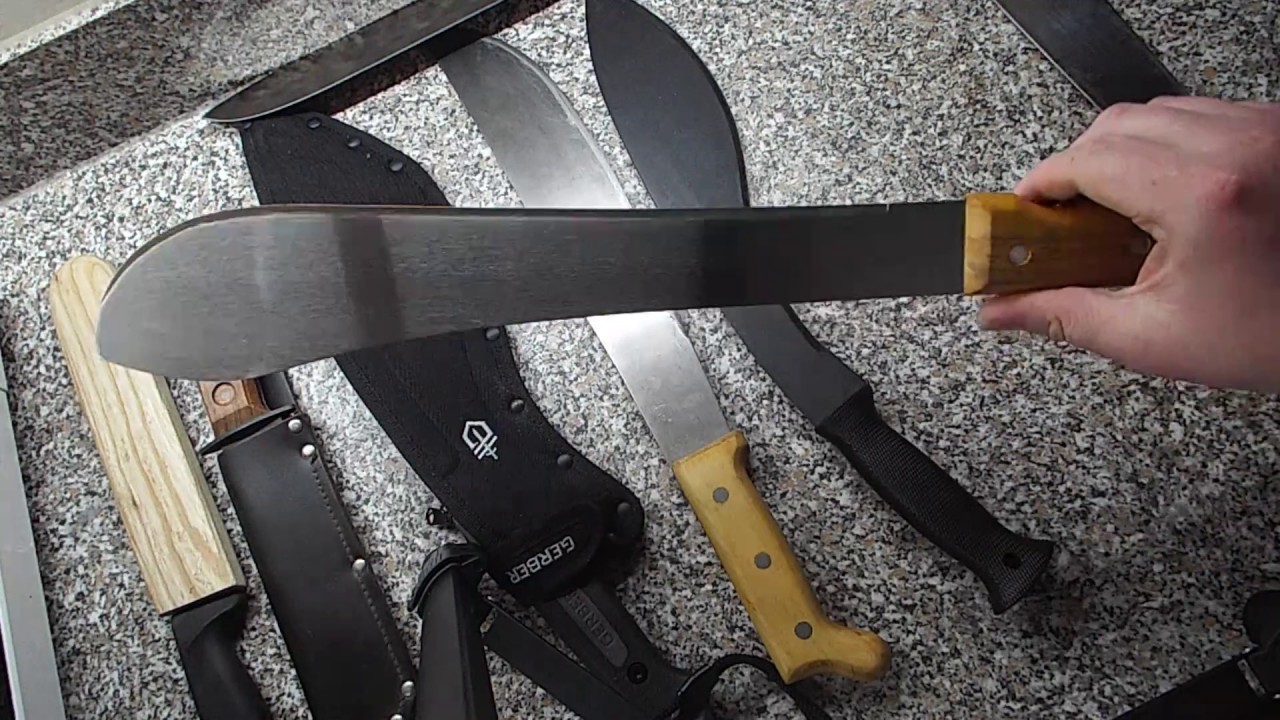 My Machete Collection.