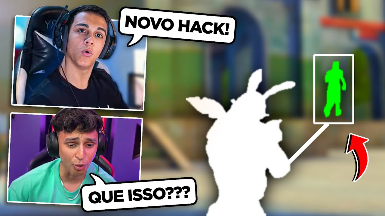 NOBRU E FREITAS ENCONTRARAM O NOVO HACKER SUPREMO!!! - free fire
