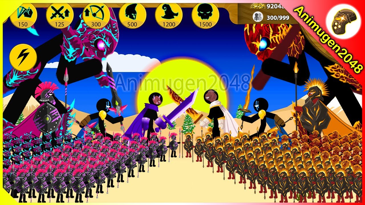 STICK FIGURE NEW DUEL WRATHNAR, XIPHOS VS EPIC FINAL BOSS | Stick War Legacy Mod | Animugen2048