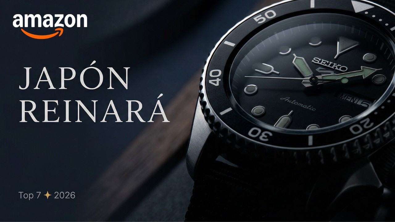 💎 Los 7 MEJORES Relojes SEIKO en Amazon [Top 2026]