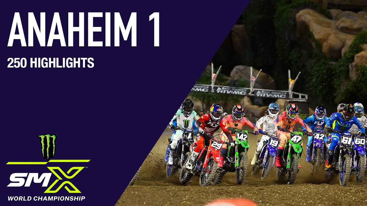 Supercross Round #1 250SX Highlights | Anaheim, CA Angel Stadium | January 10, 2026