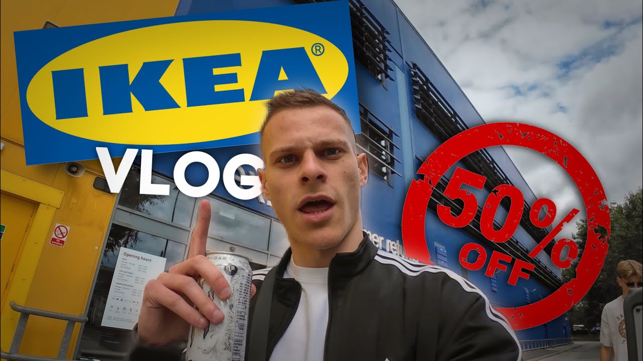 50% Off at IKEA | Moving Vlog