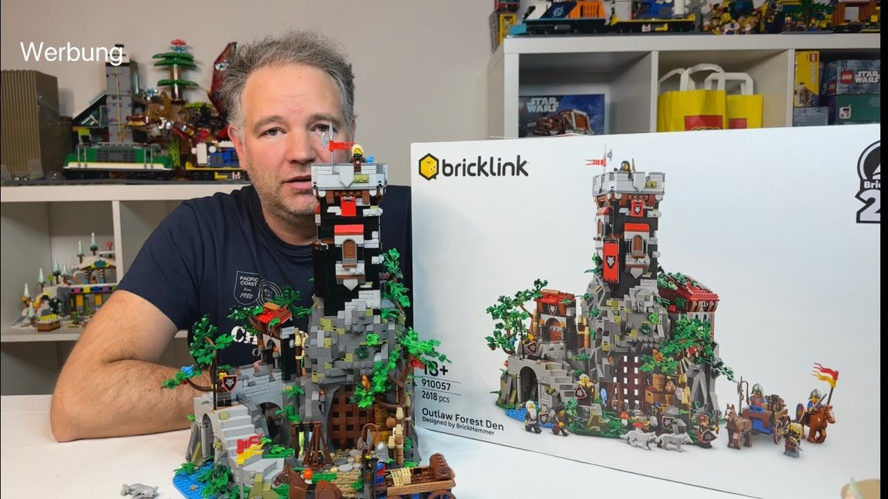 Lego Wolfpack Tower 2026 - Outlaw Forest Den - Bricklink Designer Program 910057 BDP