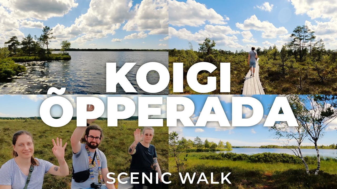 Koigi &Otilde;pperada &ndash; A Walk through Pure Estonian Nature Around the Lake | GoPro Edit