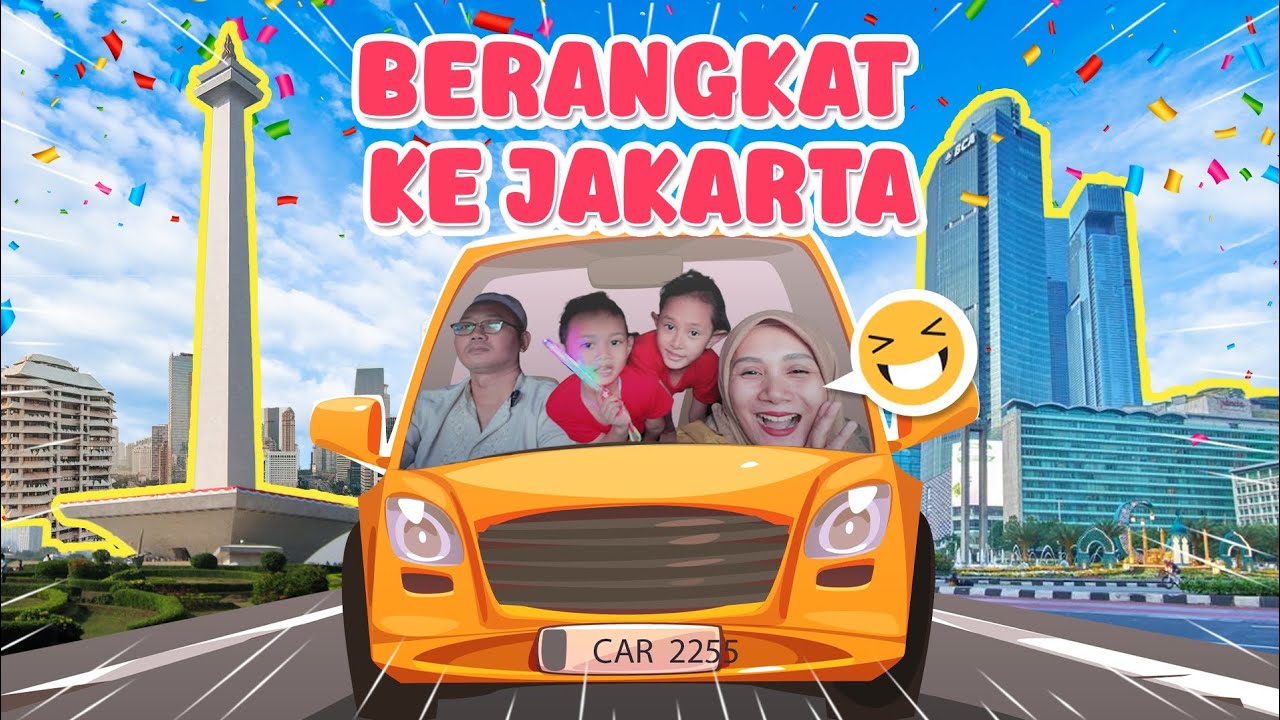 QAIREEN DAN KIRANA PERGI KE JAKARTA NAIK MOBIL YANG ADA KASURNYA ! SERU BANGET 😍