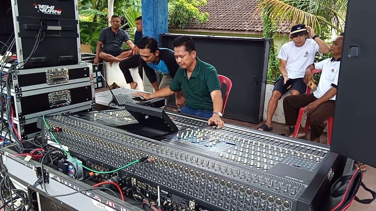 cek sound mixer yamaha PM5D// HERCULES AUDIO #wisdom #indonesia
