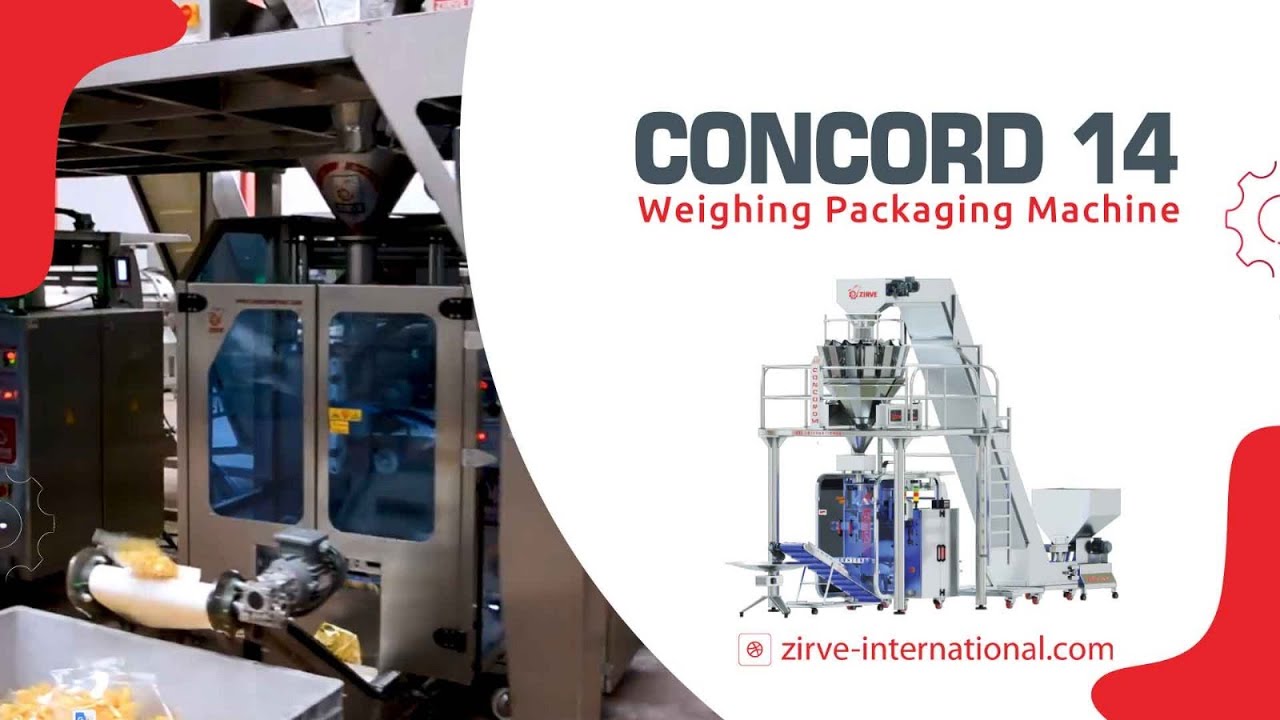 Concord 14 Weighing Packing Machine (Snacks, Chips) #Packaging