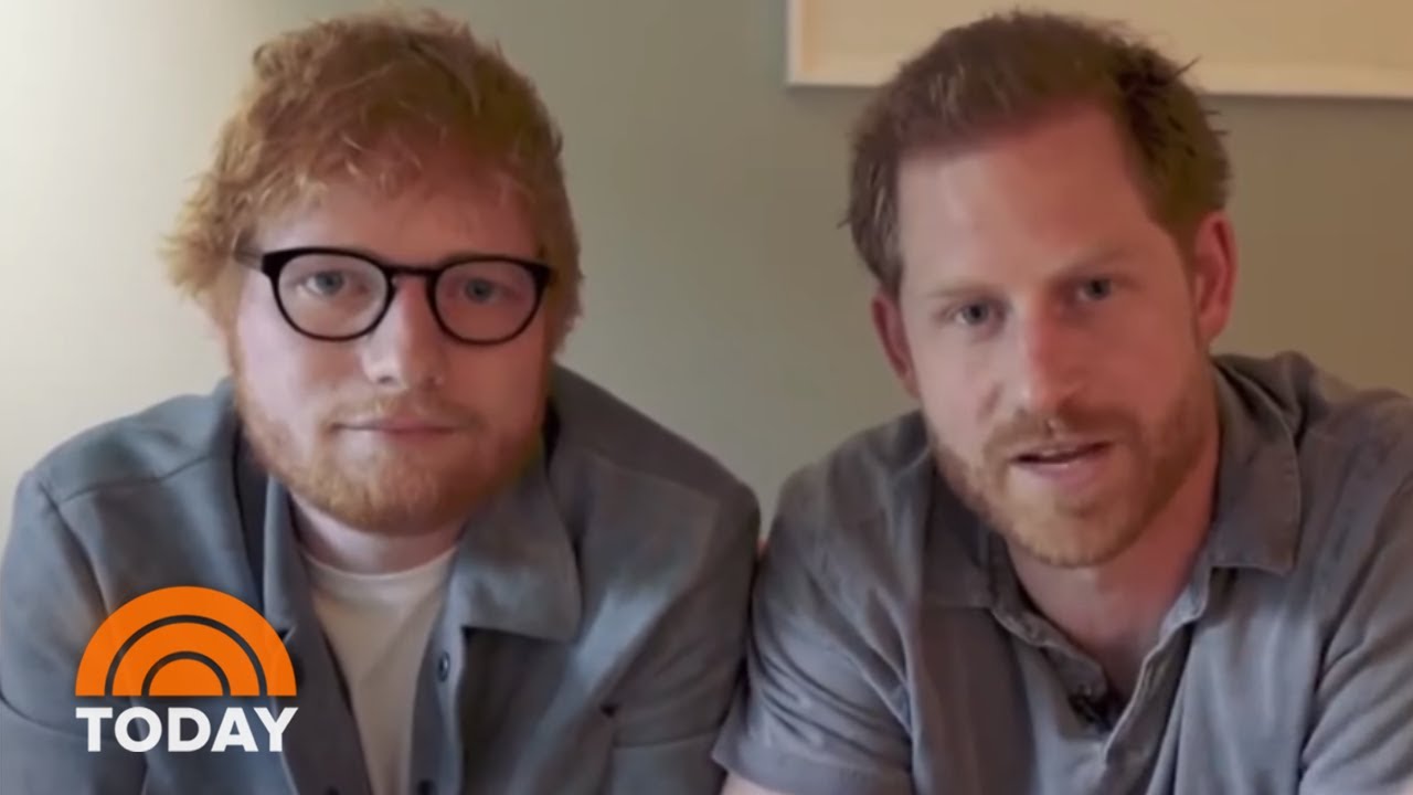 Prince Harry Teams Up With Ed Sheeran For Mental Health Awareness | TODAY