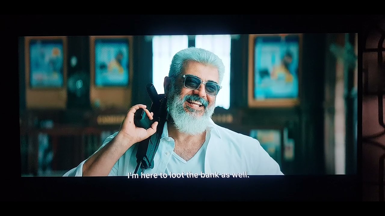 Thala ajith thunivu mass entry💥💥😎