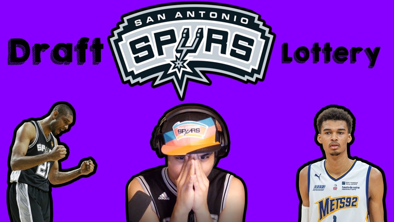 spurs fan reacts to draft lottery