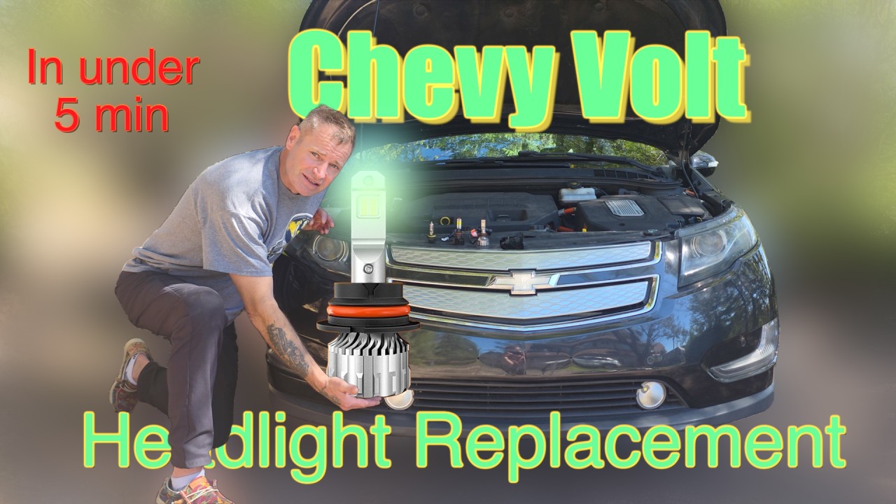 Замена лампы фары Chevy Volt первого поколения: «Осветите свою поездку»
