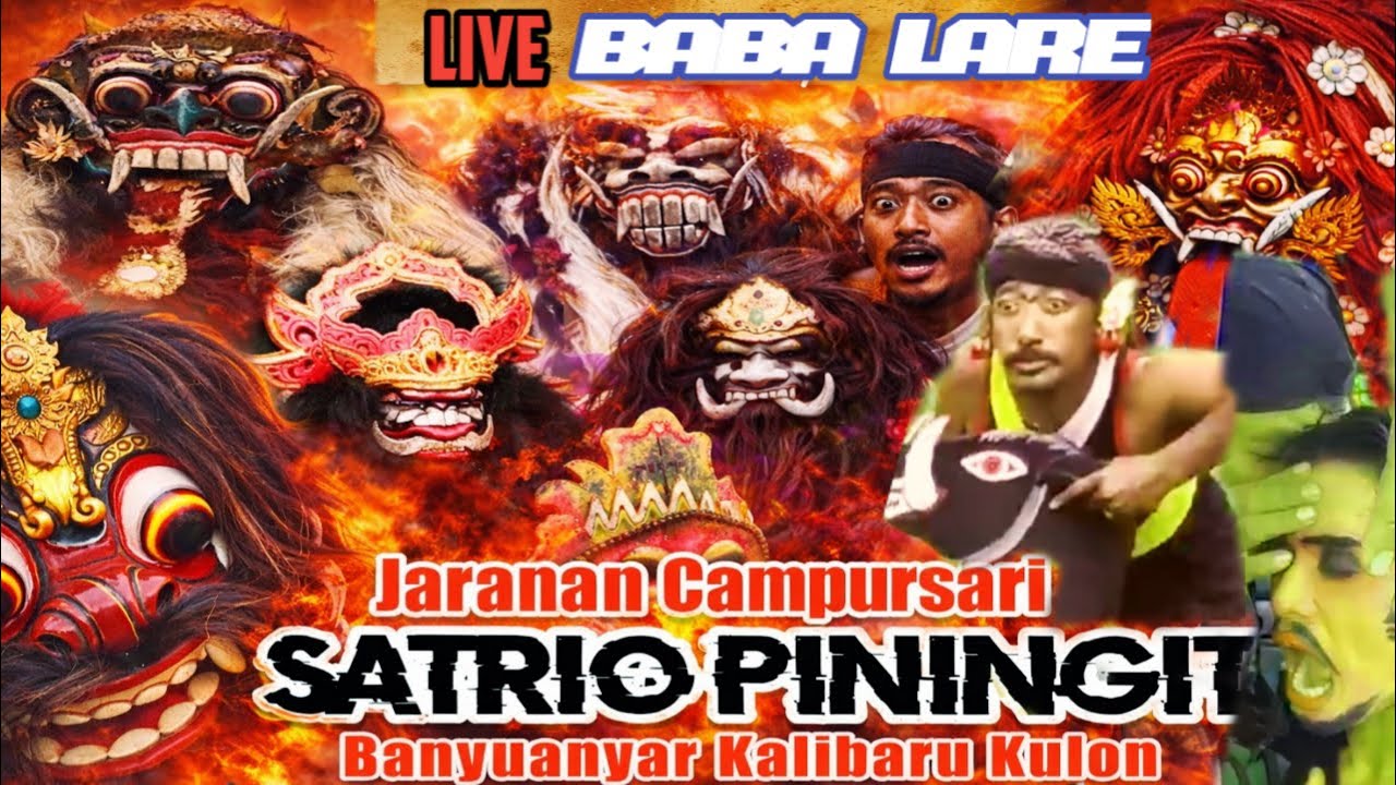 LIVE  🇲🇨 Jaranan SATRIO PININGIT Feat SATRIO PININGIT Audio Banyuanyar #Livehariini