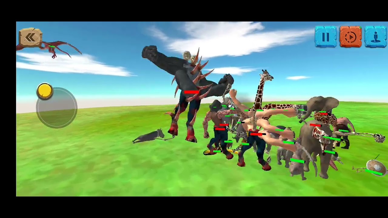 Боссы VS все мобы (все мои разблокироваеы) 