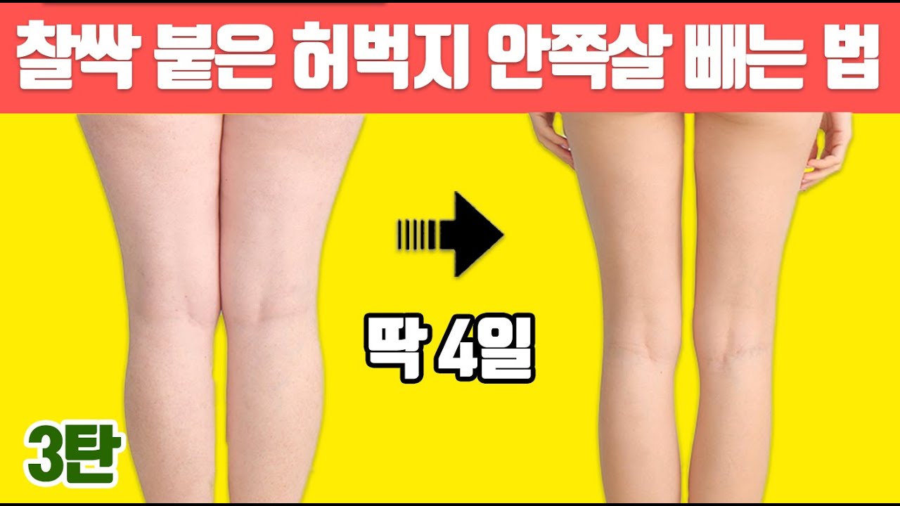 🔥찰싹붙은 허벅지 안쪽살 챌린지🔥빨리 빼고 싶으시다면 2주만 해보세요.(안벅지 제거/허벅지살)