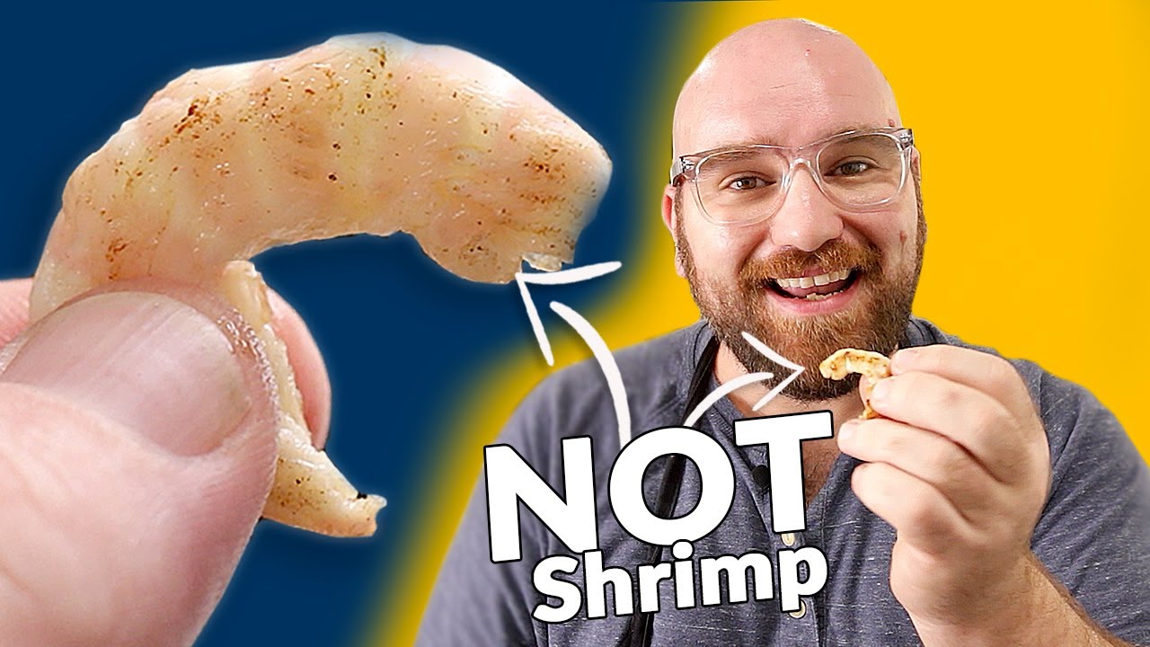 Turning ALGAE Into VEGAN SHRIMP - That TASTES LIKE THE REAL THING