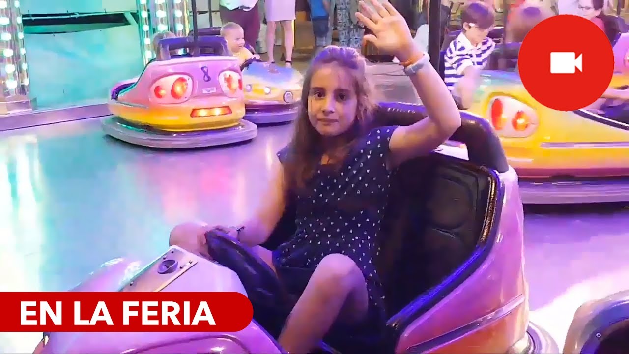 En la FERIA. Pesca de Patitos y Coches de choque. EN DIRECTO