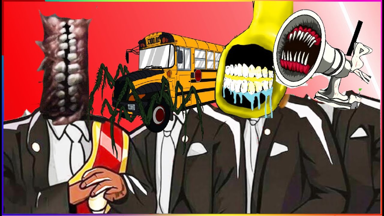 SMILE ROOM & SCP 2086 & EXTRA SLIDE & MEGAPHONE - Coffin Dance X Baby Shark COVER