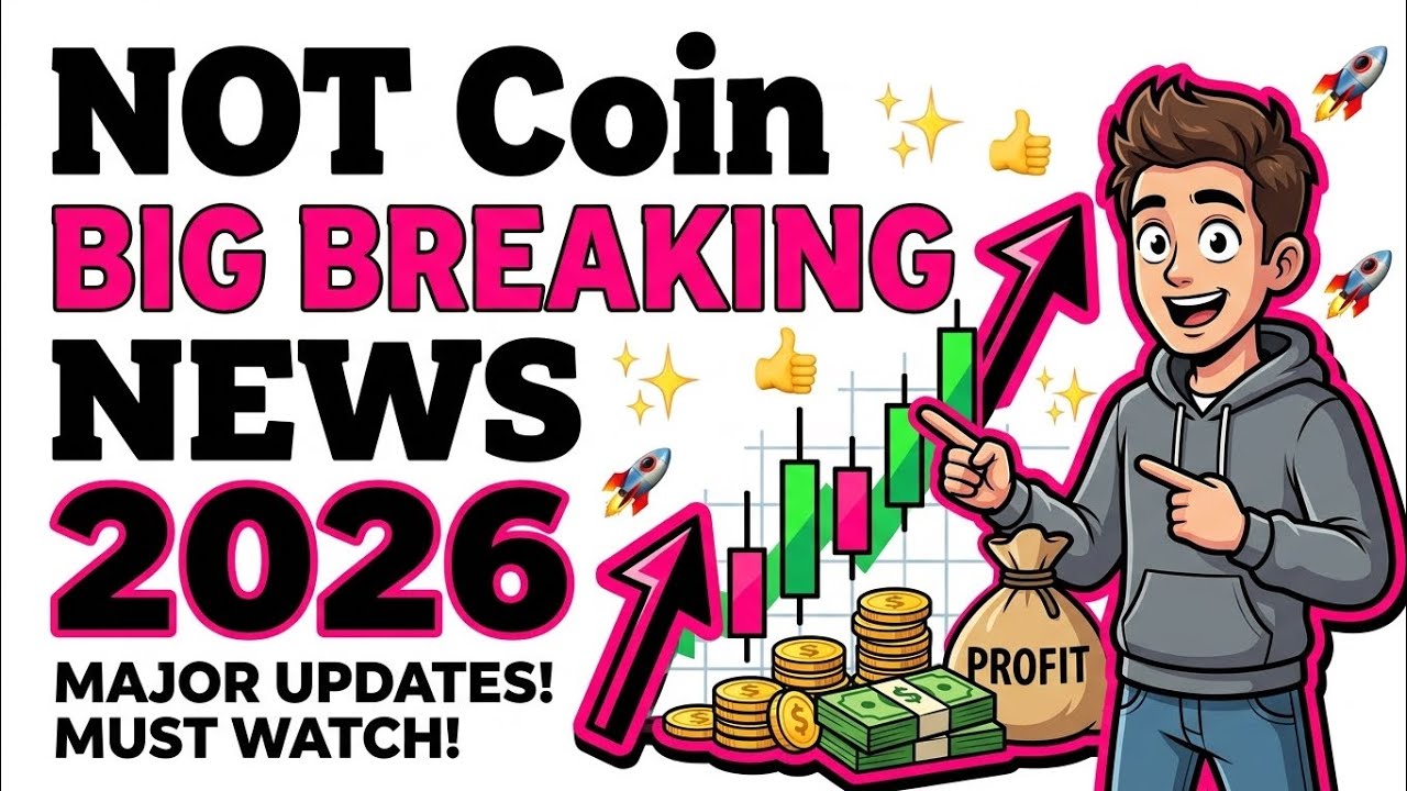 Notcoin Coin Price Prediction 2026 😍 🔥 | Notcoin Coin New Big Update  | Not Coin Crypto
