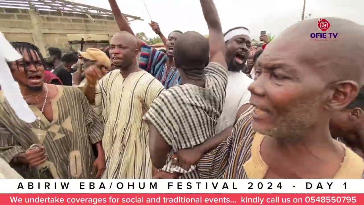#ABIRIW EBA/OHUM FESTIVAL 2024 - DAY ONE || WELCOMING THE #OHUM FROM ANCESTRAL VILLAGE