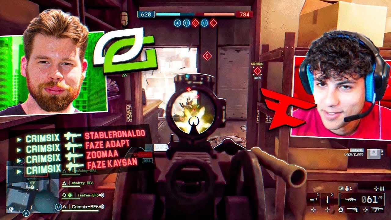 MAKING FAZE CLAN RAGE - BATTLEFIELD 6 SPAWN TRAP