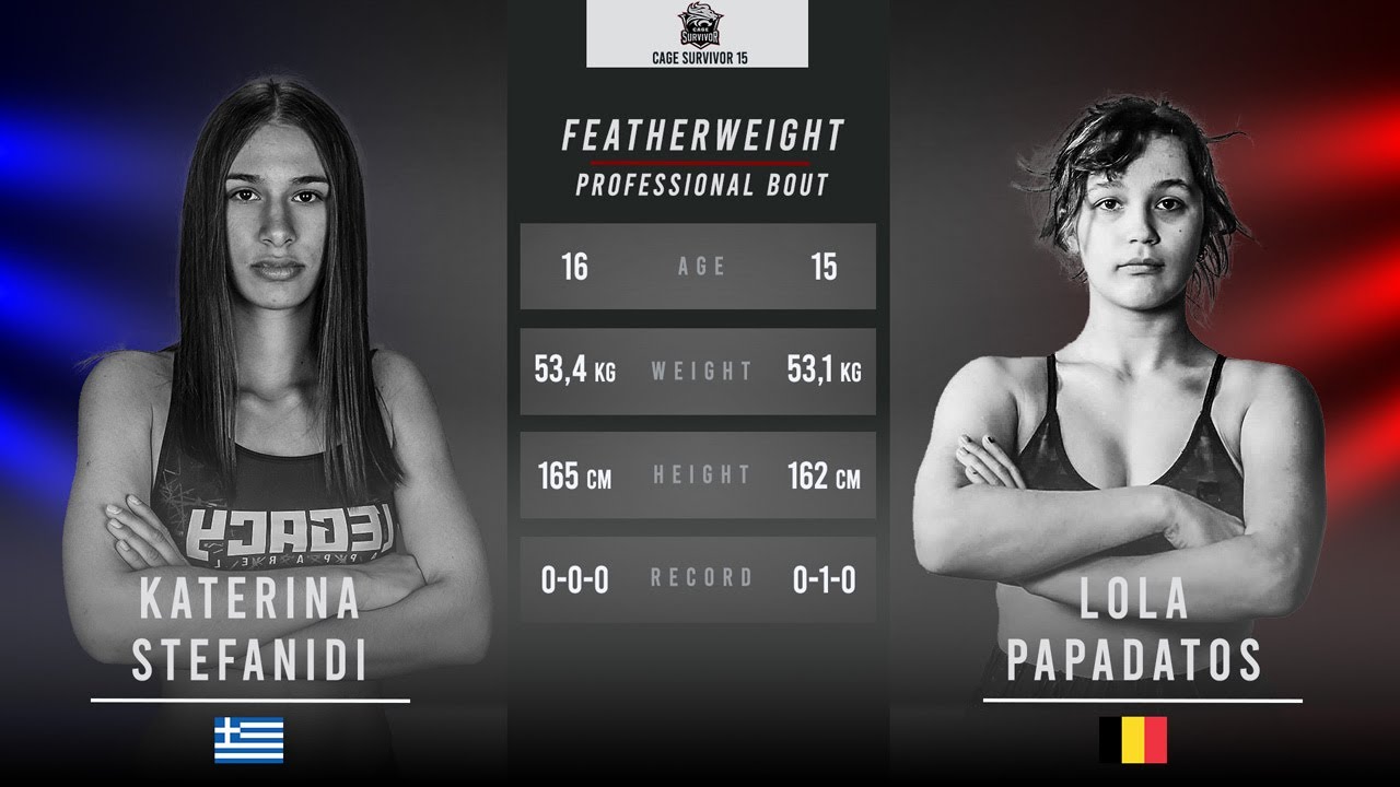 Cage Survivor 15: Katerina Stefanidi vs. Lola Papadatos Full Fight