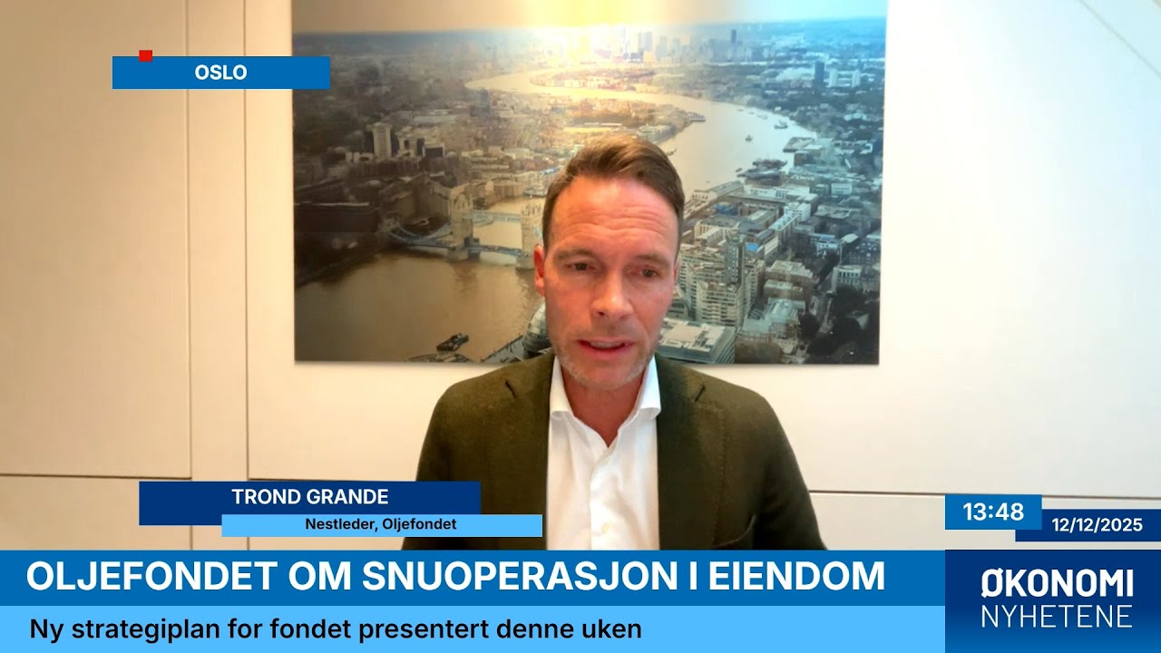 Oljefondet tar eiendomsgrep i ny strategi: &ndash; Har gjort oss s&aring;rbare