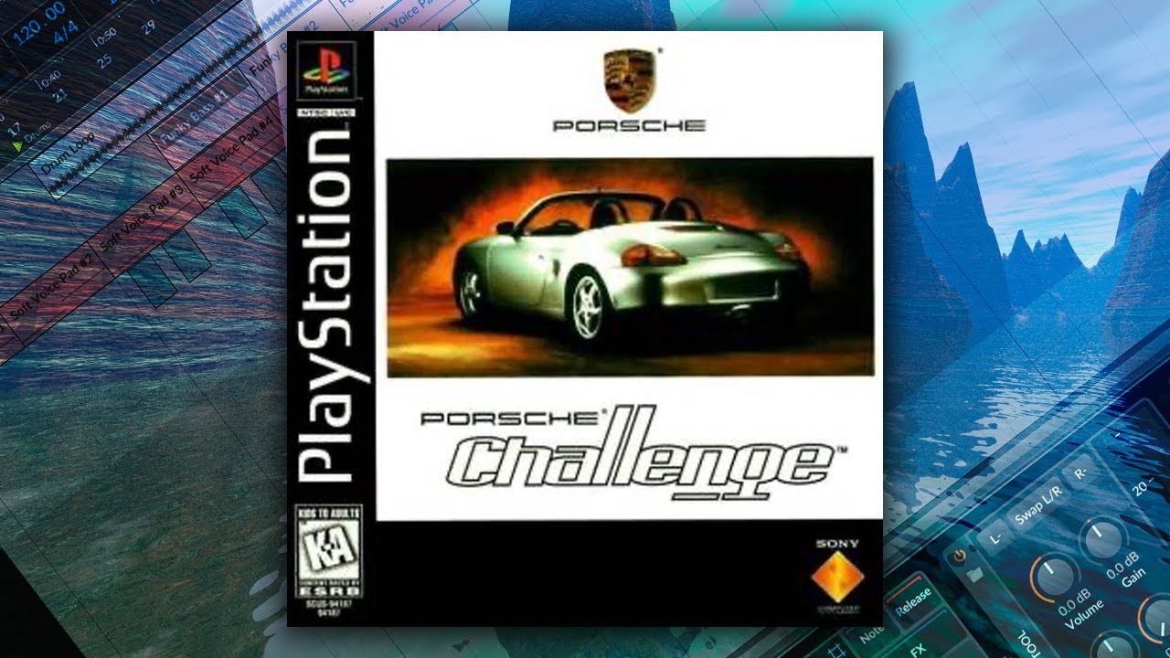 Make 90s Ambient Chillout like in PS1 Racing Games