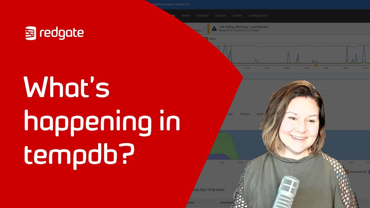 See what's happening in tempdb with SQL Monitor