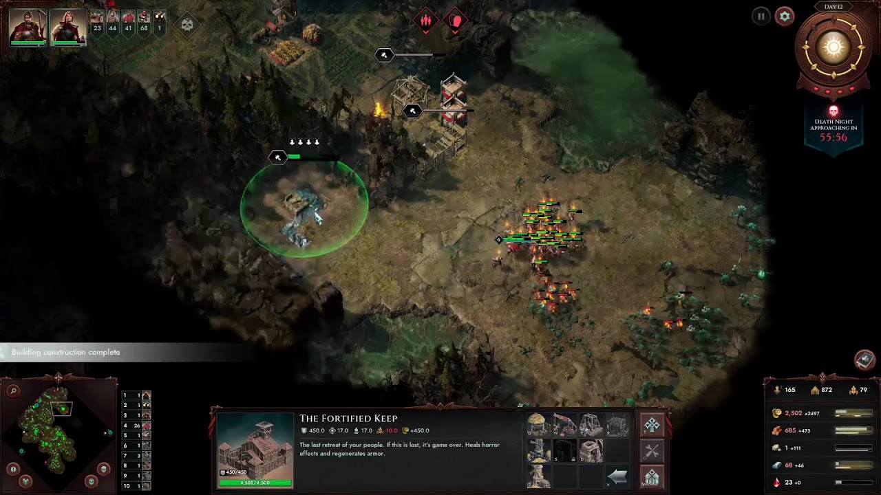 Playing Age of Darkness Nightmare difficulty with 8.8x modifiers