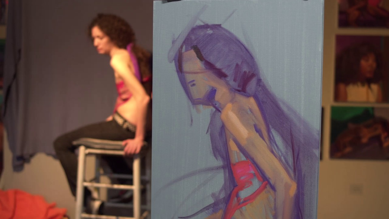 Portrait Time Lapse by Instructor Kerry Dunn