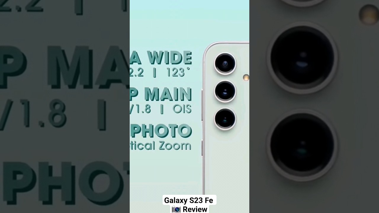 Galaxy S23 Fe 5g review 