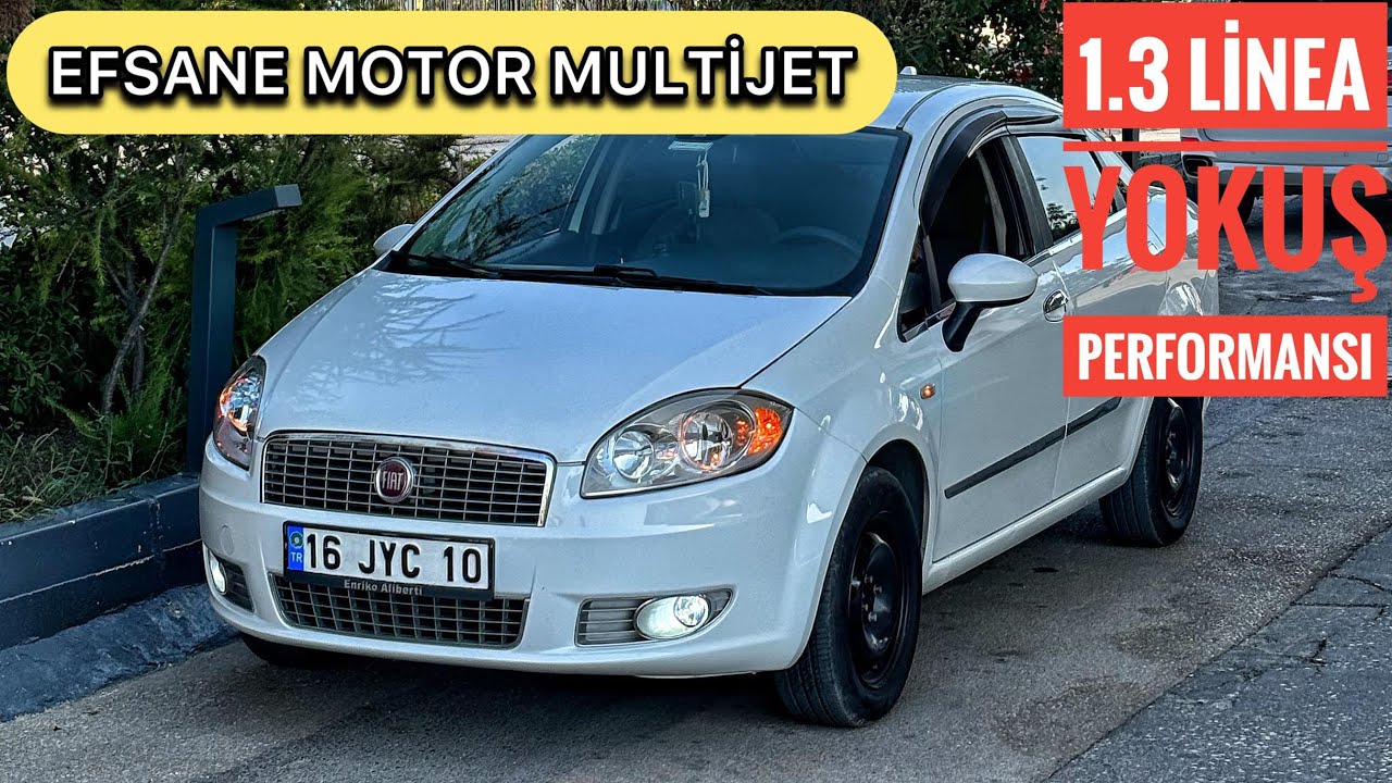 1.3 MULTİJET LİNEA YOKUŞ PERFORMANSI I TORK CANAVARI MULTİJET MOTOR I BURSA