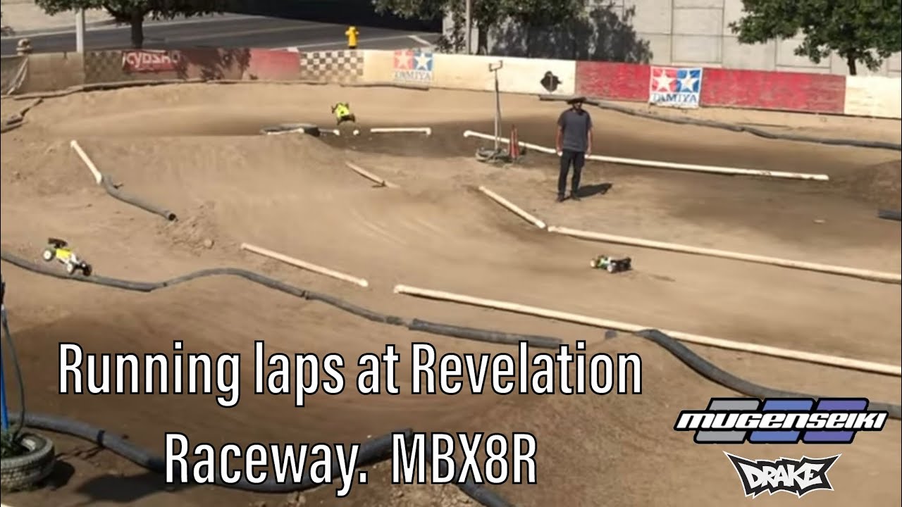 Running laps at Revelation Raceway.  MBX8R