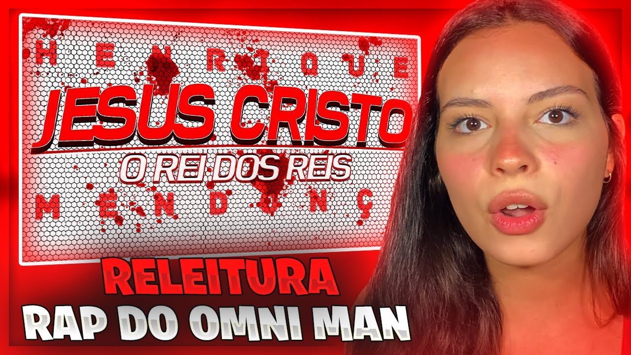 REACT Rap de Jesus Cristo - O REI DOS REIS (CLIPE) I Uma releitura 7 Minutoz