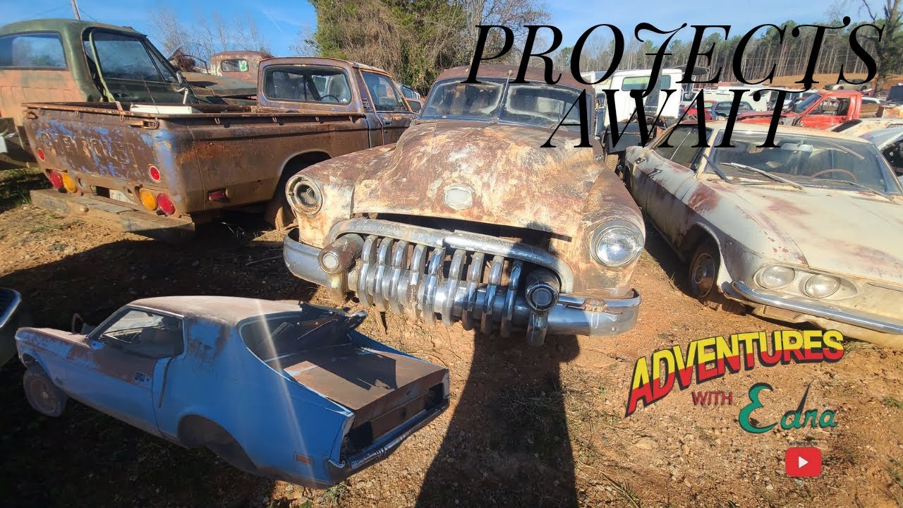 Junkyard Tour of Ray's Recycling. So Many Cool Old Cars. Your Project May be Here!