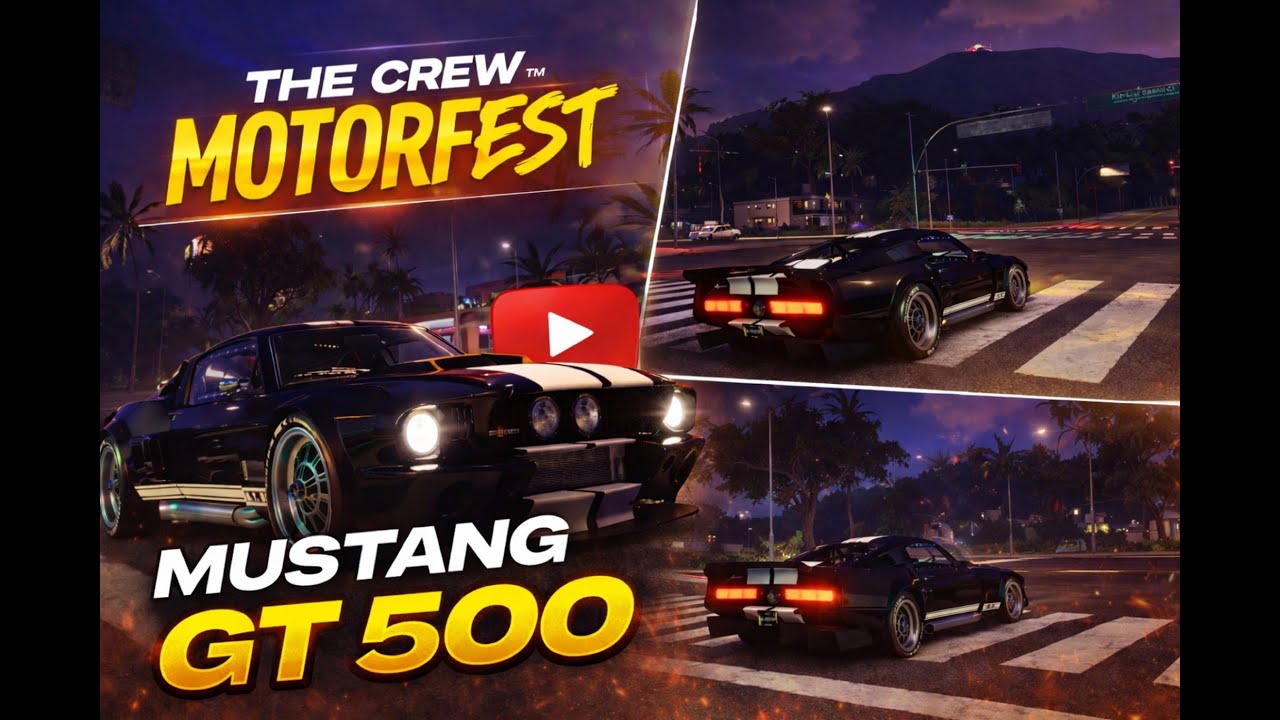MUSTANG GT 500/THECREWMOTORFEST/GAMEPLAY