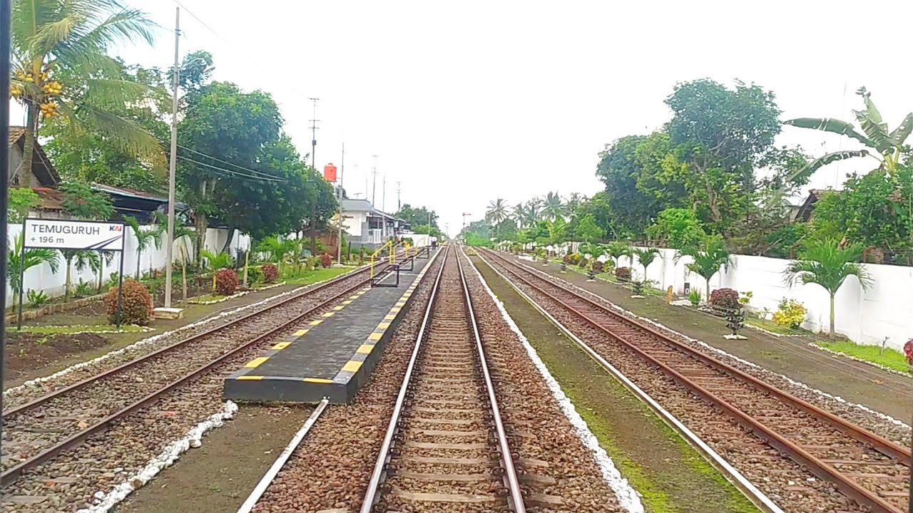 BACKRIDE BY TRAIN | Stasiun Temuguruh sampai Stasiun Kalisetail
