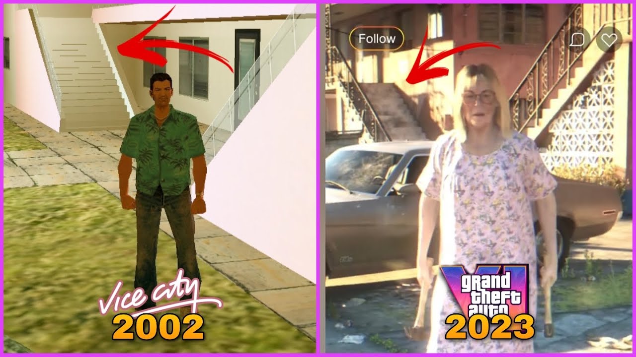 GTA 6 VS GTA VICE CITY MAP COMPARISON