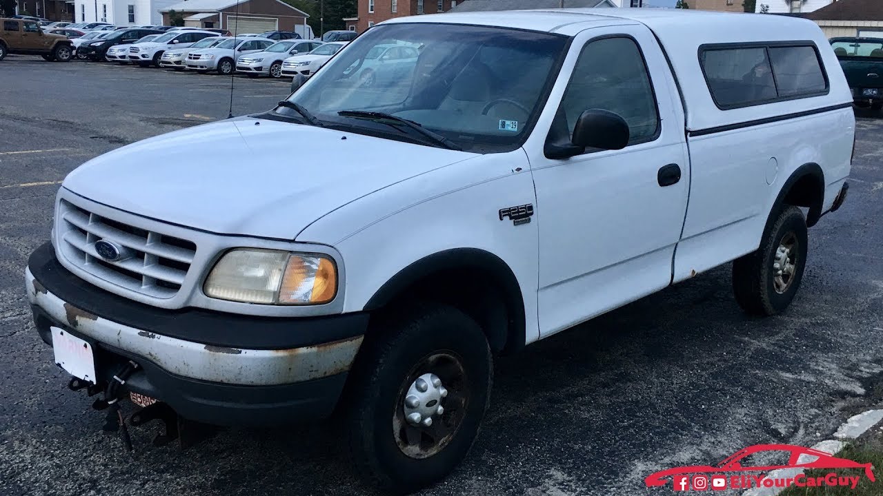 Обзор/реставрация Ford F250 4X4 V8 1999 года