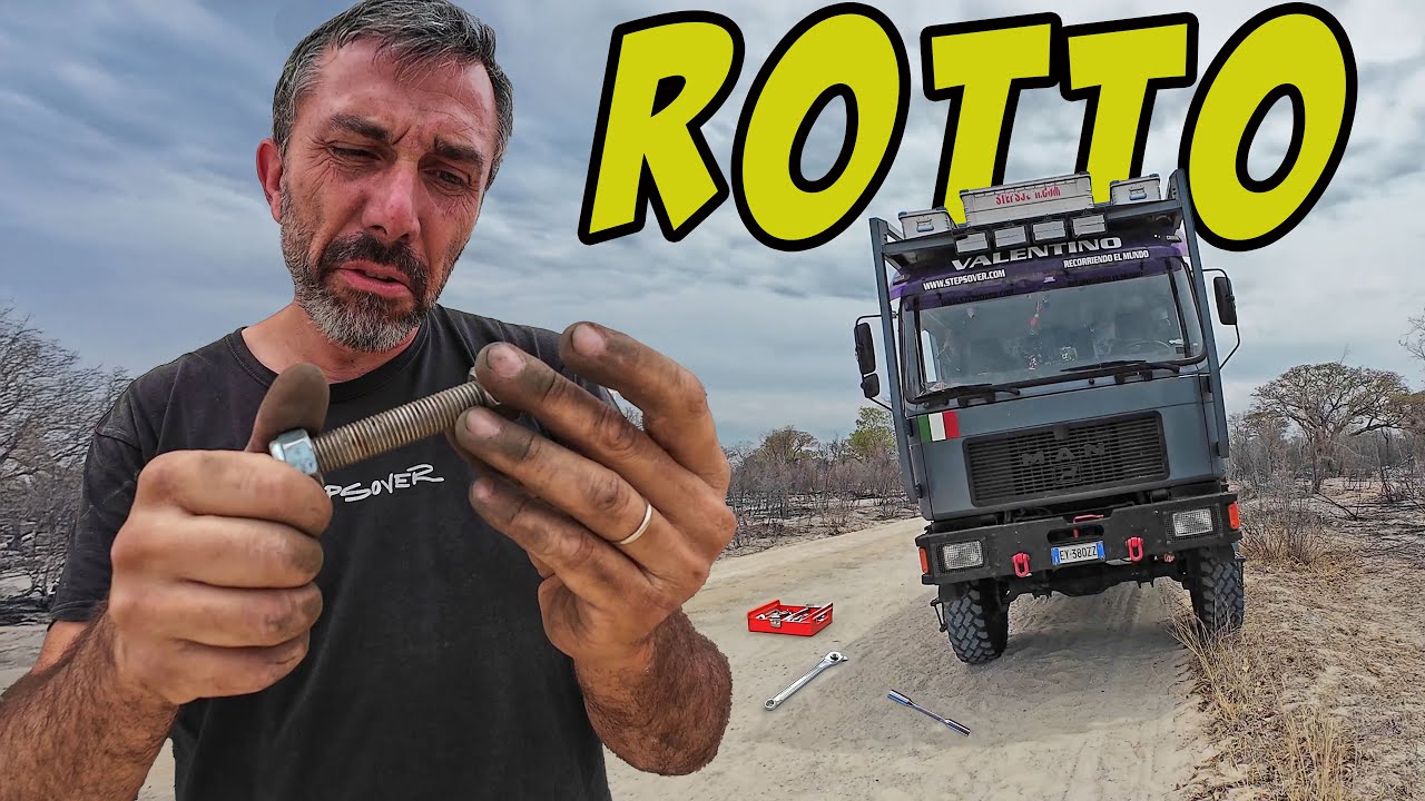 Perdo PEZZI sulla STRADA 😳 E' ancora colpa della FAMIGERATA OFFICINA 😵 Giro del mondo in camper 4x4