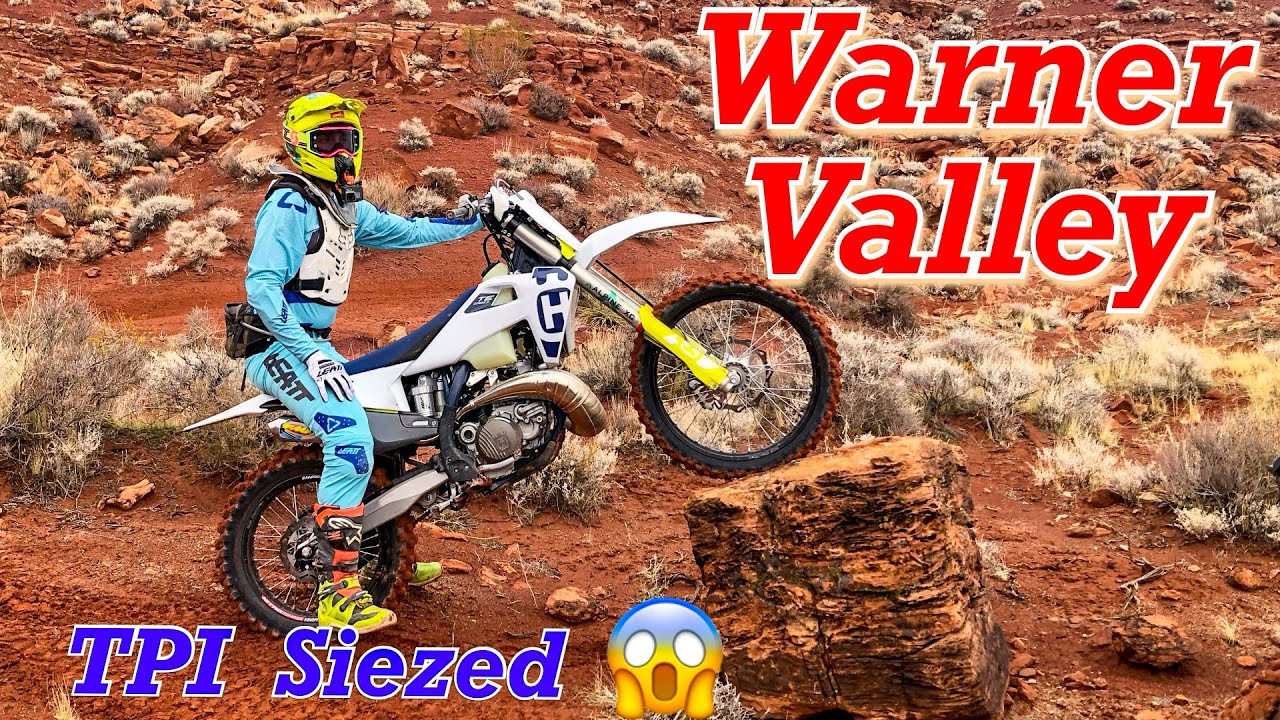 Warner Valley & How my 2020 TE250I Locked Up