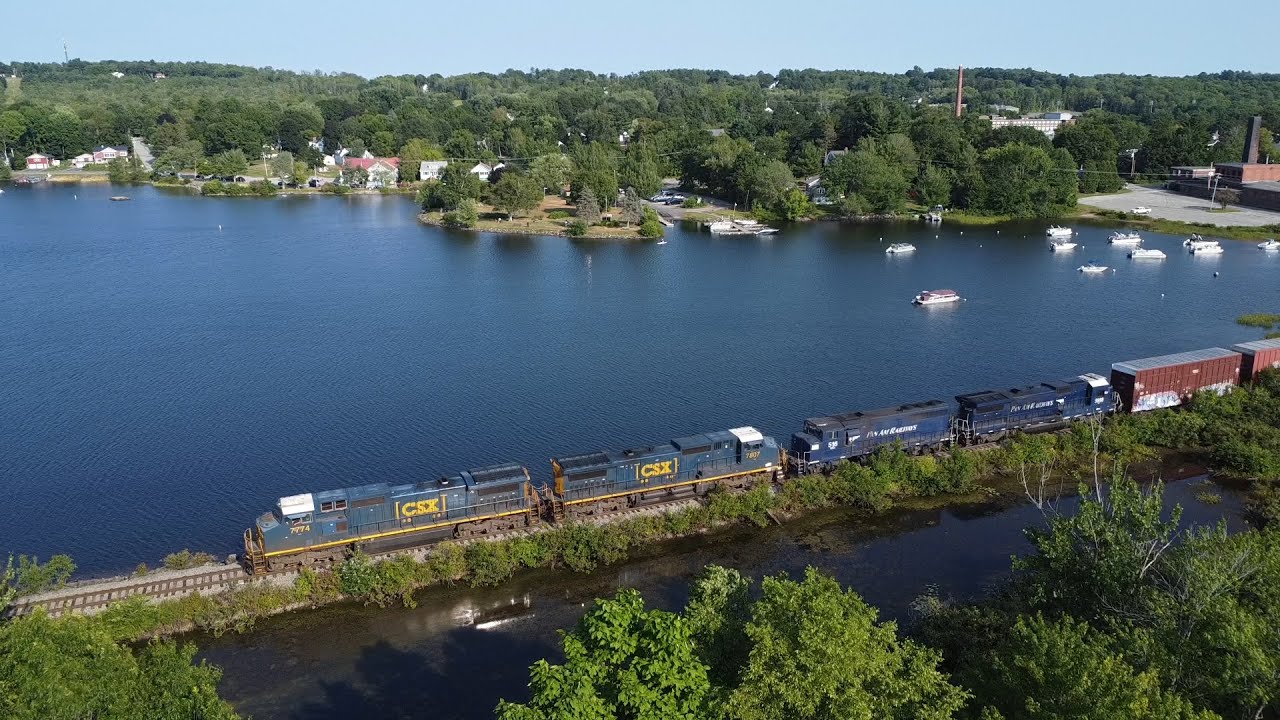 CSX New England Division Action from 6/26/2025 to 8/19/2025 - CSX Geeps on L053 + Long L070's