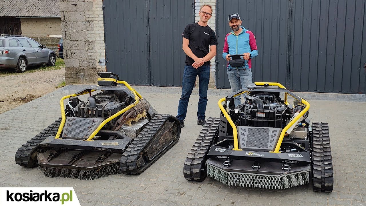 Zdalnie Sterowana Kosiarka Gąsienicowa na Zbocza - Czy Warto - Kiedy Się Zwróci? ECOTECH H27 Panther