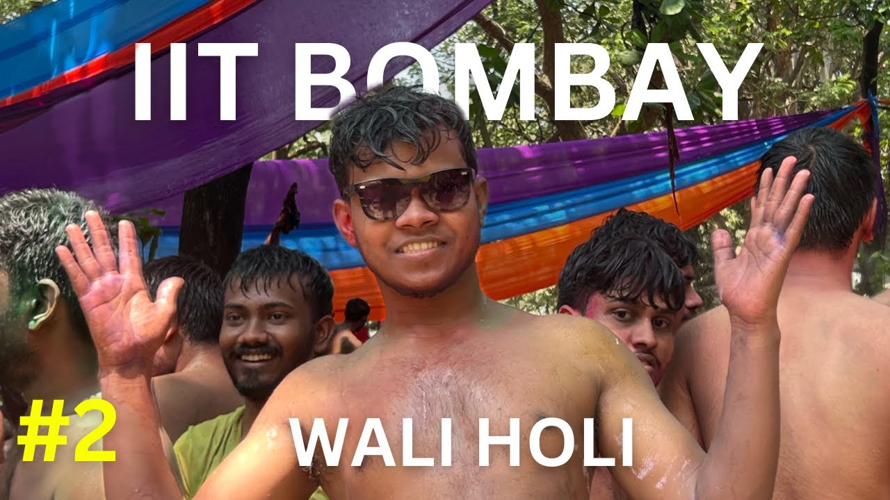 Holi Vlog🔥 IIT Bombay | Part 2 | Holi Celebration🎉 | IIT Bombay