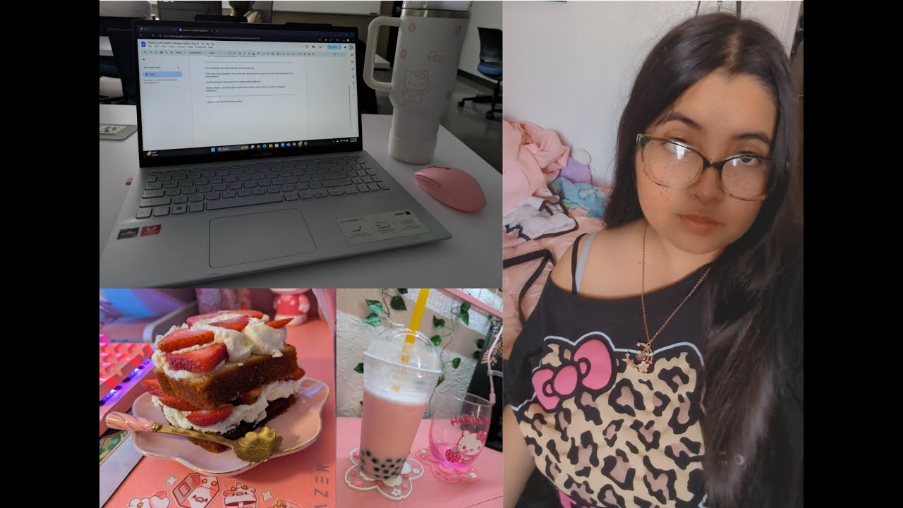productive vlog: days in my life, studying, good food, gaming, 'uni' student life, going out 🌸