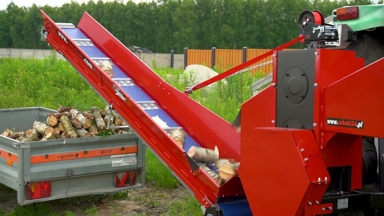 ▶︎ Holzhacker R150 mit Förderband  - Ihr zuverlässiger Partner in der Holzverarbeitung! 🌳