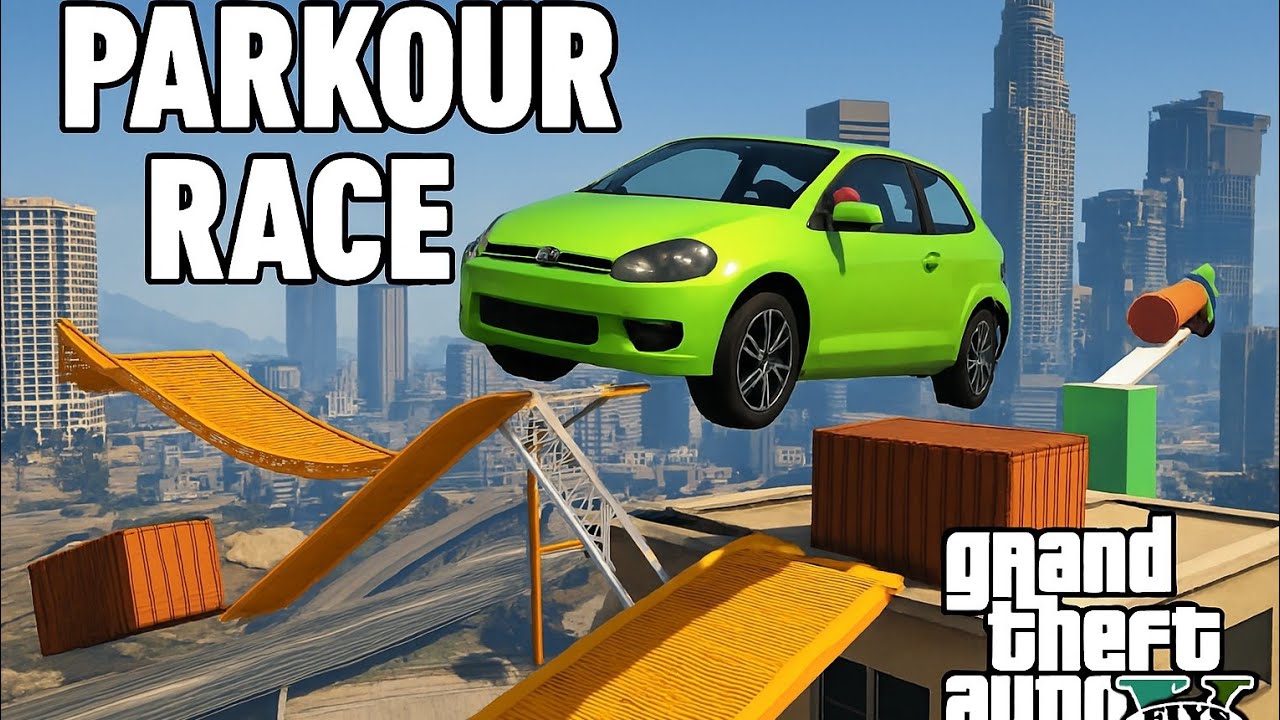 999.9999% Hard Finishing Gta V Parkour Race | RTX 3050 + Ryzen 5 | 