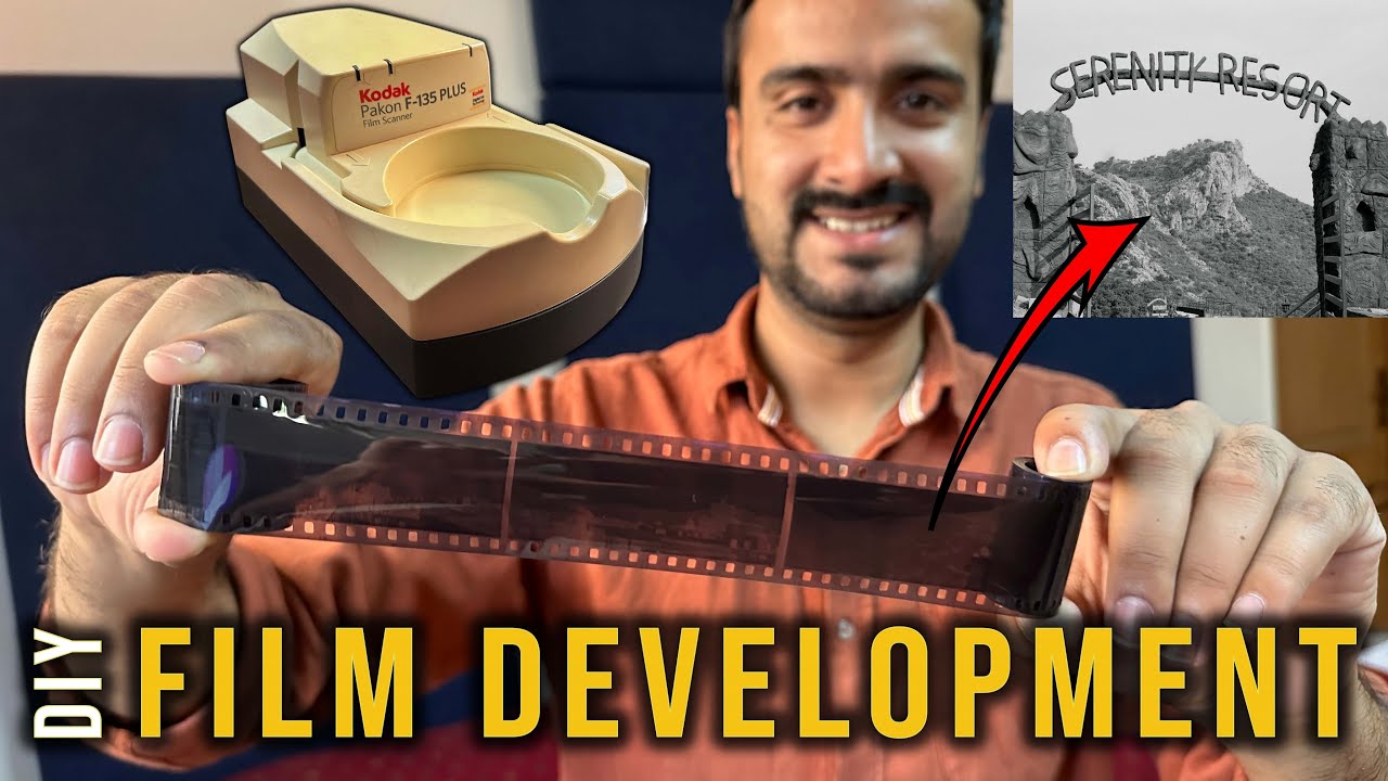 DIY: How to Develop 35mm Film at Home - FAST & EASY  (اردو / हिंदी)