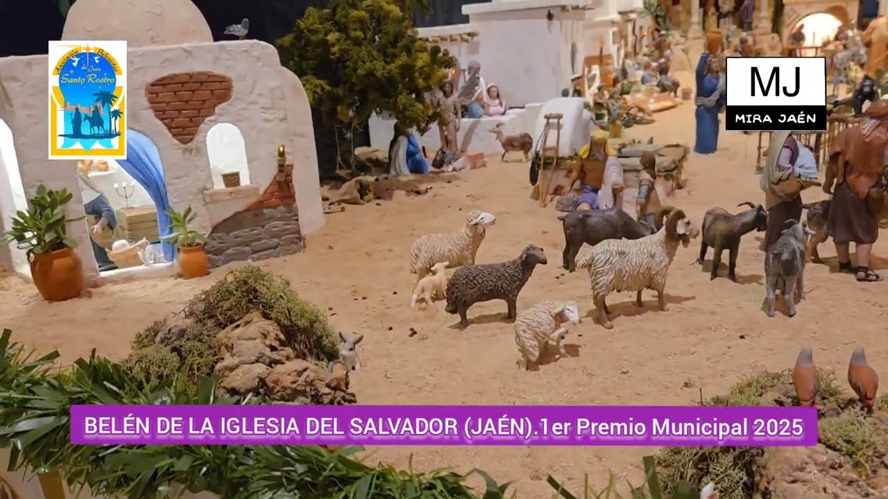 PRIMER PREMIO MUNICIPAL DE BELENES, IGLESIA DEL SALVADOR.@mira_jaen  @belenistasdejaen 