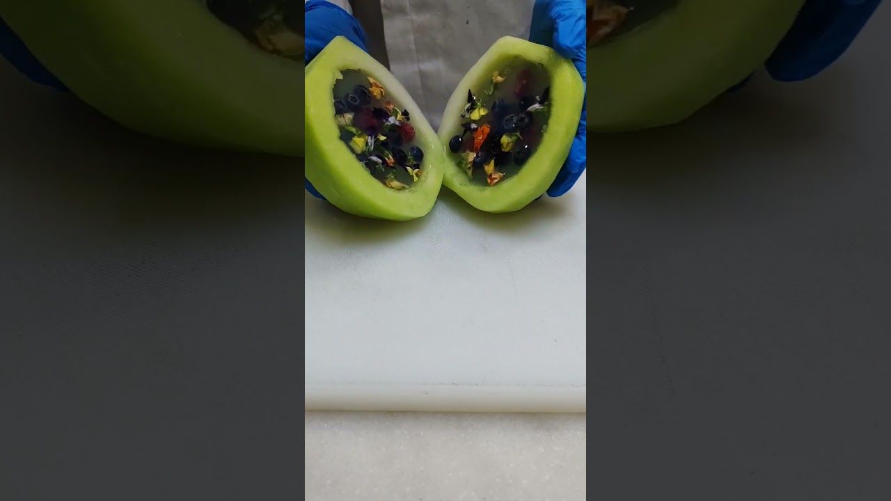 Melon Cutting Surprise ChefRu🍉🍉